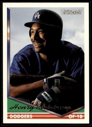 1994 Topps Los Angeles Dodgers #727 Henry Rodriguez