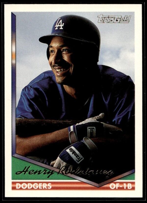 1994 Topps Los Angeles Dodgers #727 Henry Rodriguez