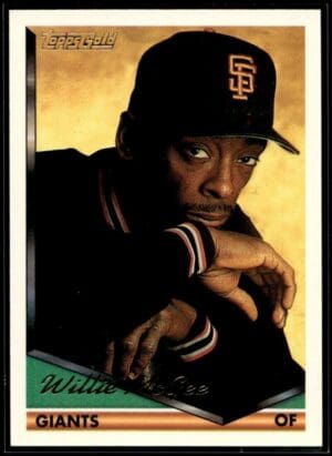 1994 Topps San Francisco Giants #574 Willie McGee