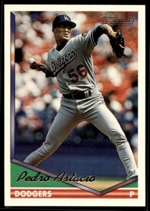 _10 1994 Topps Los Angeles Dodgers #431 Pedro Astacio