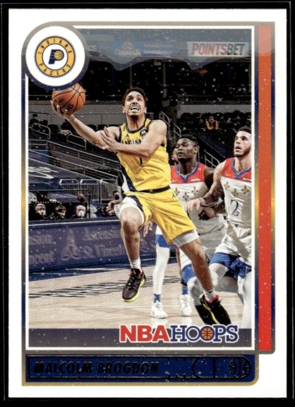 2021 NBA Hoops Indiana Pacers #153 Malcolm Brogdon