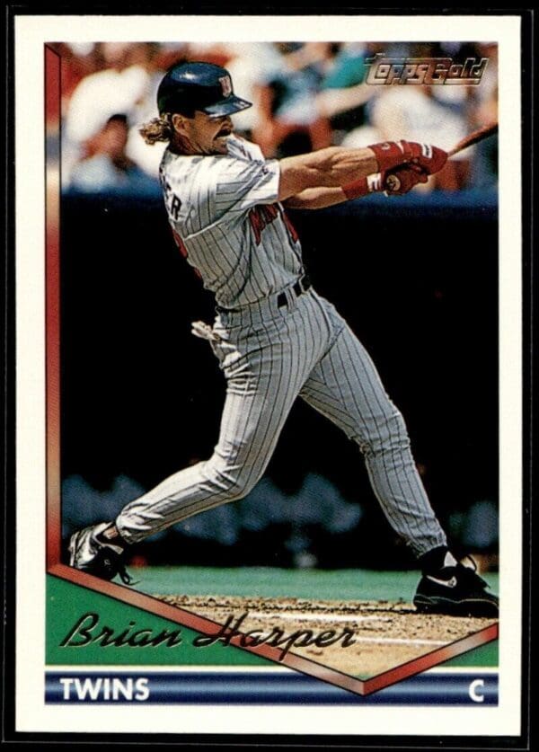 1994 Topps Minnesota Twins #706 Brian Harper