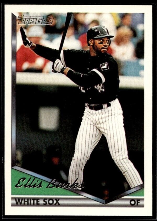 _10 1994 Topps Chicago White Sox #538 Ellis Burks