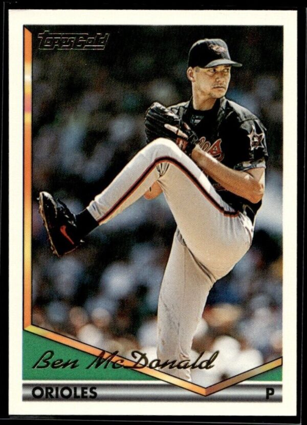 1994 Topps Baltimore Orioles #636 Ben McDonald