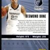 2020 Panini Chronicles XR Memphis Grizzlies #223 Desmond Bane RC Rookie