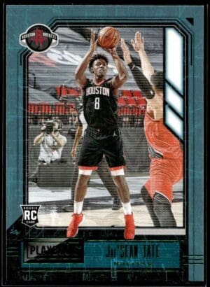 2020 Panini Chronicles Playbook Houston Rockets #187 Jae'Sean Tate RC Rookie