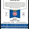 2020 Panini Chronicles Detroit Pistons #124 Saddiq Bey RC Rookie