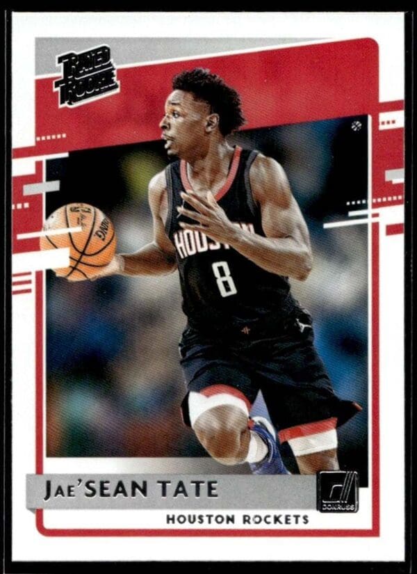 2020 Panini Chronicles Houston Rockets #197 Jae'Sean Tate RC Rookie