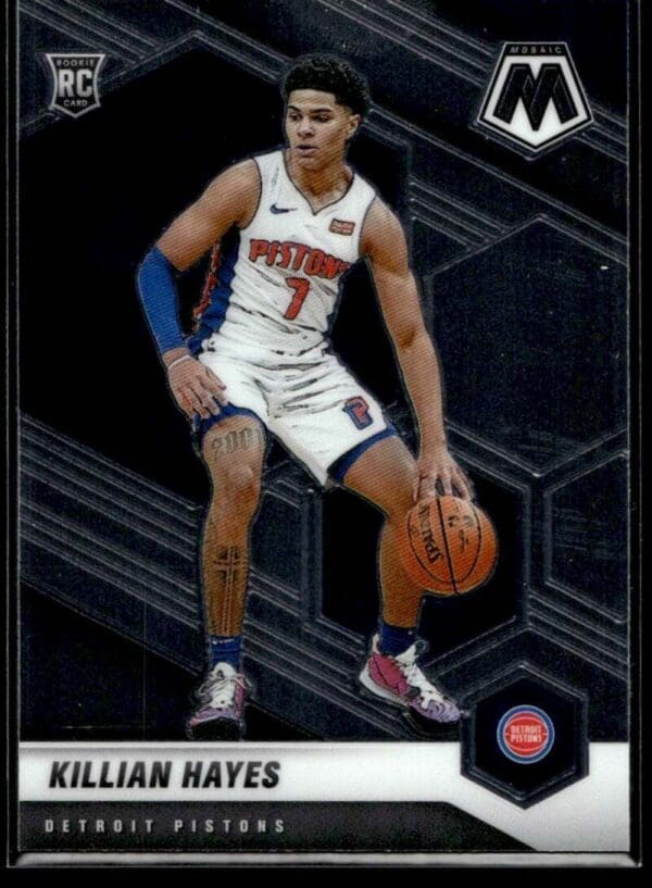 2020 Panini Mosaic Detroit Pistons #222 Killian Hayes RC Rookie
