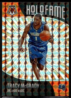 2020 Panini Mosaic HoloFame Orlando Magic #7 Tracy McGrady Silver Prizm