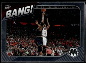 2020 Panini Mosaic Bang! Chicago Bulls #5 Derrick Rose