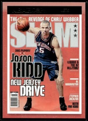 2021 NBA Hoops Slam New Jersey Nets #70 Jason Kidd