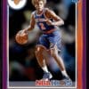 2021 Hoops New York Knicks #232 Miles McBride RC Rookie Purple