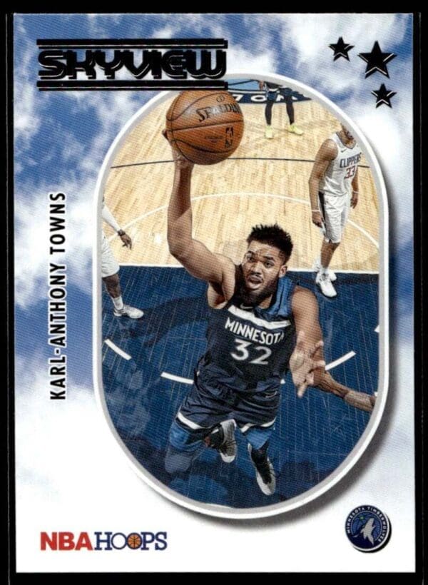 2021 Hoops Skyview Minnesota Timberwolves #10 Karl-Anthony Towns