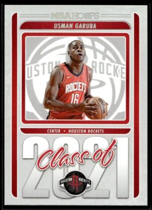 2021 Hoops Class of 2021 Houston Rockets #12 Usman Garuba RC Rookie