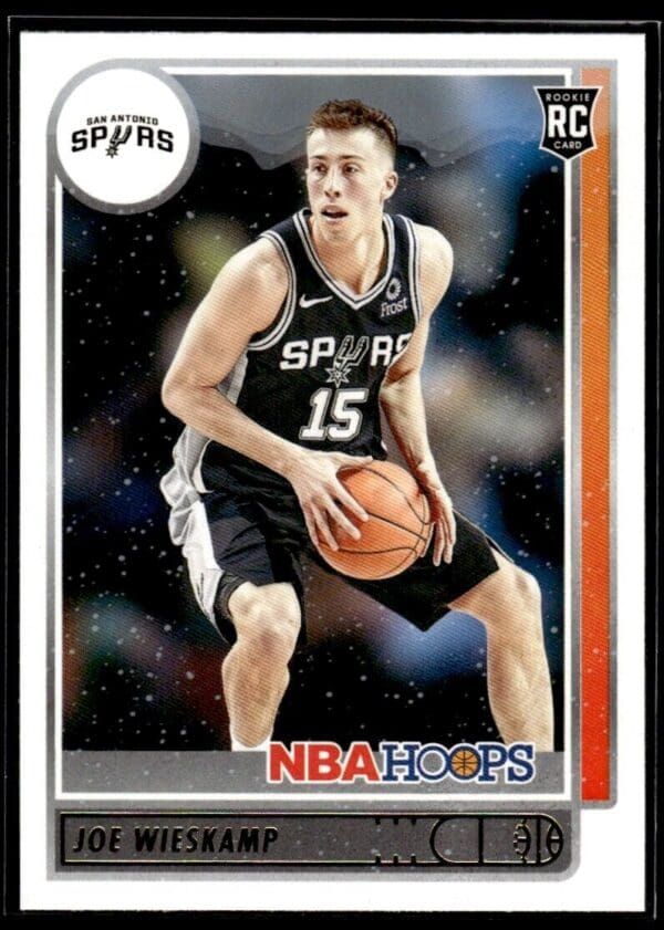 2021 NBA Hoops San Antonio Spurs #245 Joe Wieskamp RC Rookie