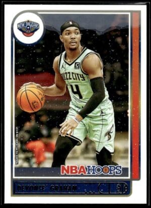 2021 NBA Hoops New Orleans Pelicans #180 Devonte' Graham