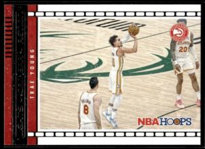 2021 Hoops Lights Camera Action Atlanta Hawks #2 Trae Young
