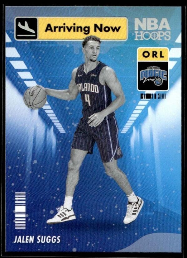 2021 NBA Hoops Arriving Now Orlando Magic #3 Jalen Suggs RC Rookie