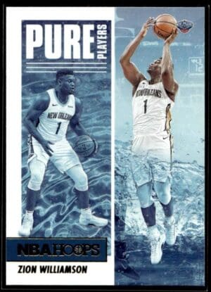 2021 Hoops Pure Players New Orleans Pelicans #2 Zion Williamson