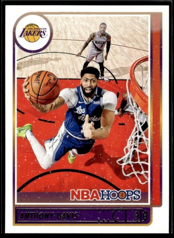2021 NBA Hoops Los Angeles Lakers #146 Anthony Davis