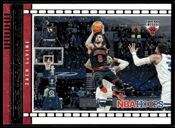 2021 Hoops Lights Camera Action Chicago Bulls #7 Zach LaVine