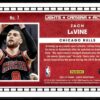 2021 Hoops Lights Camera Action Chicago Bulls #7 Zach LaVine
