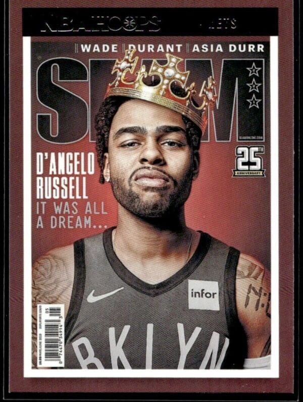2021 NBA Hoops Slam Brooklyn Nets #221 D'Angelo Russell