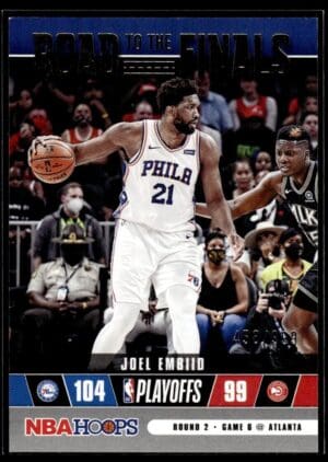 _10 2021 Hoops Road to the Finals Philadelphia 76ers #64 Joel Embiid 458/999