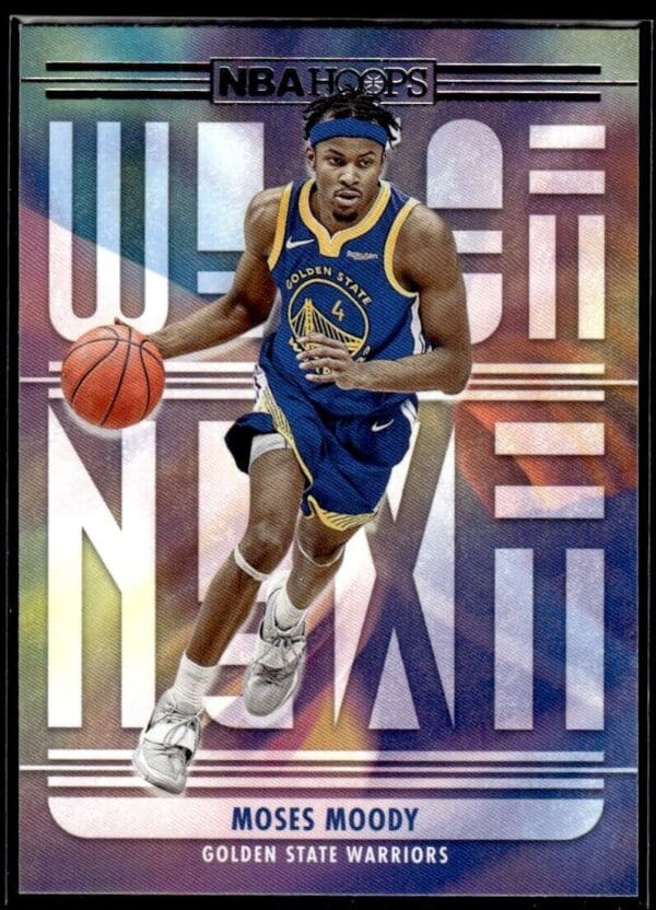 2021 Hoops We Got Next Golden State Warriors #14 Moses Moody RC Rookie