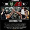 2021 Hoops Road to the Finals First Round Milwaukee Bucks #1 Khris Middleton 166