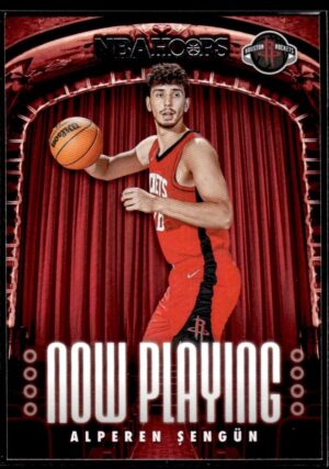 2021 Hoops Now Playing Houston Rockets #16 Alperen Sengun RC Rookie