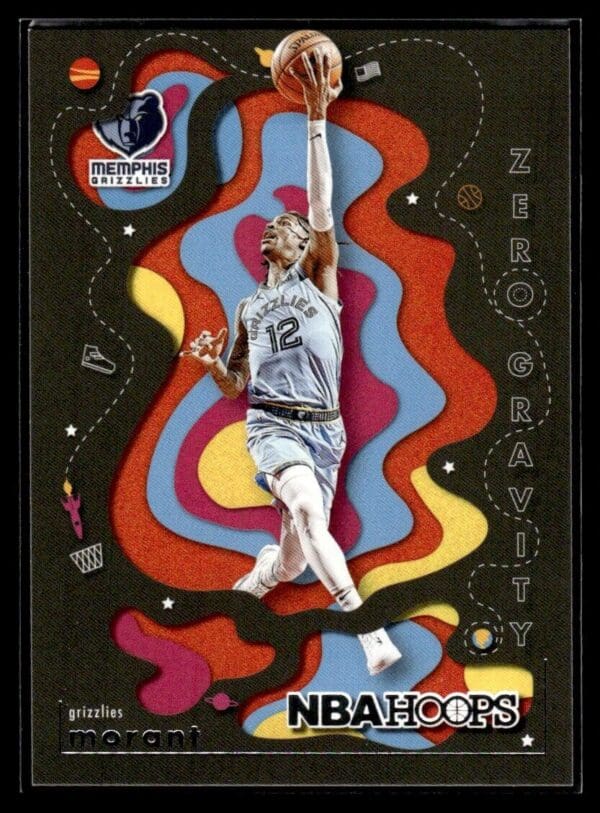 2021 Hoops Zero Gravity Memphis Grizzlies #19 Ja Morant