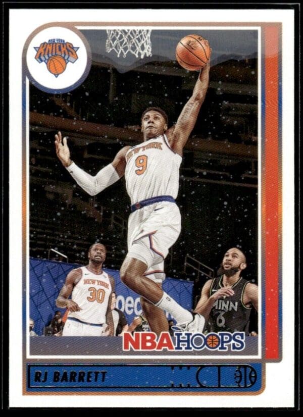 2021 NBA Hoops New York Knicks #137 RJ Barrett