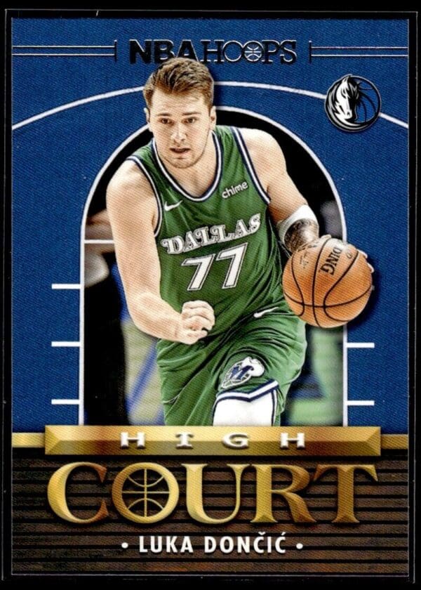 2021 Hoops High Court Dallas Mavericks #14 Luka Doncic