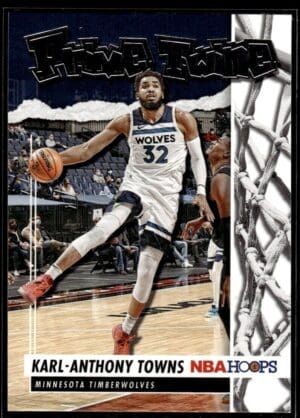 2021 Hoops Prime Twine Minnesota Timberwolves #9 Karl-Anthony Towns