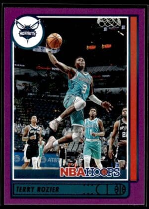 2021 Hoops Charlotte Hornets #150 Terry Rozier Purple