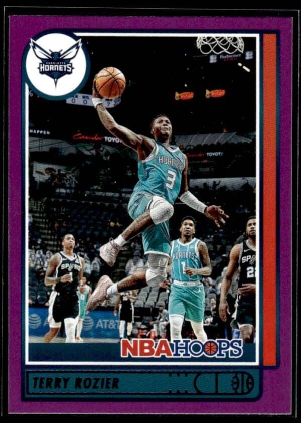 2021 Hoops Charlotte Hornets #150 Terry Rozier Purple