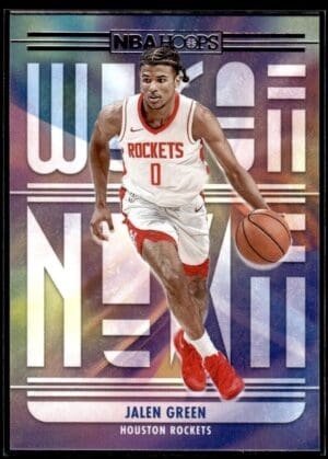 2021 Hoops We Got Next Houston Rockets #2 Jalen Green RC Rookie