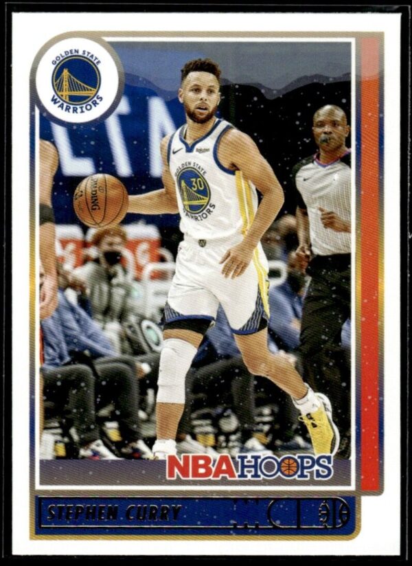 2021 NBA Hoops Golden State Warriors #18 Stephen Curry