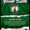 2021 Hoops Prime Twine Boston Celtics #4 Jayson Tatum