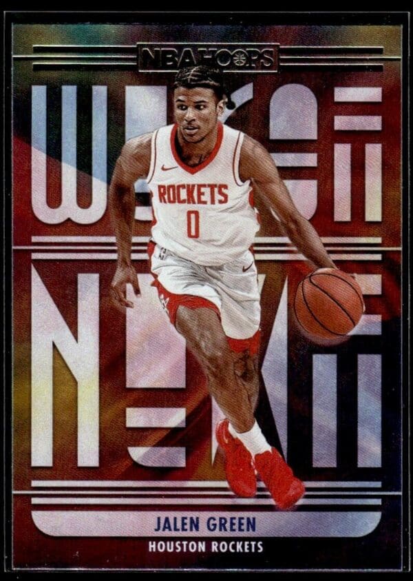 2021 Hoops We Got Next Houston Rockets #2 Jalen Green RC Rookie Holo