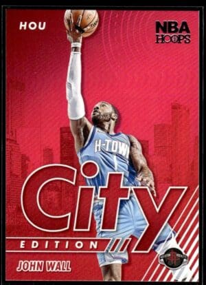 2021 Hoops City Edition Houston Rockets #13 John Wall