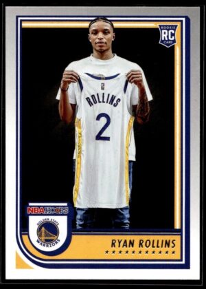2022 NBA Hoops Golden State Warriors #277 Ryan Rollins RC Rookie