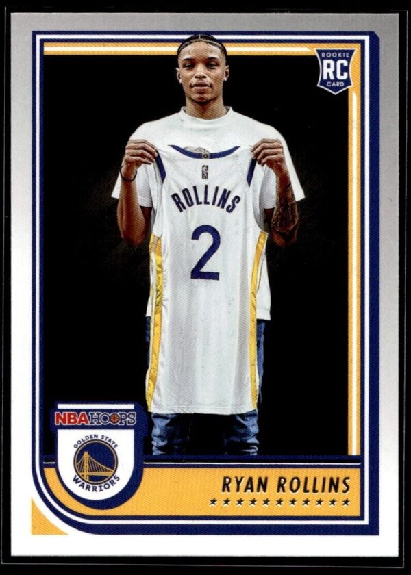 2022 NBA Hoops Golden State Warriors #277 Ryan Rollins RC Rookie