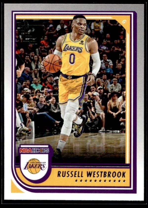 _10 2022 NBA Hoops Los Angeles Lakers #172 Russell Westbrook