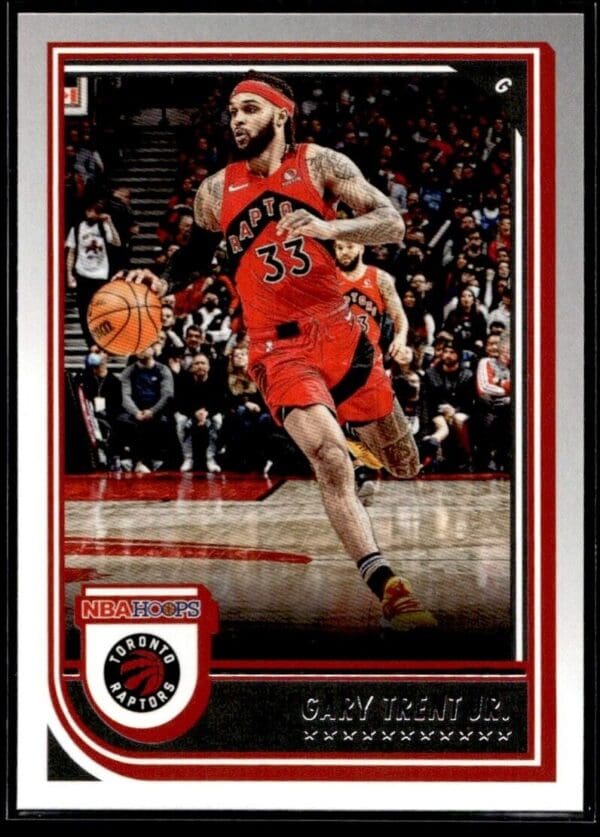 2022 NBA Hoops Toronto Raptors #39 Gary Trent Jr.