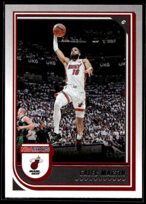 _10 2022 NBA Hoops Miami Heat #104 Caleb Martin