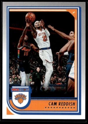 2022 NBA Hoops New York Knicks #25 Cam Reddish