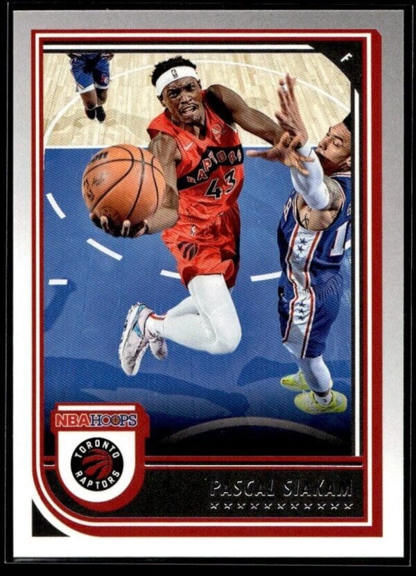 2022 NBA Hoops Toronto Raptors #40 Pascal Siakam